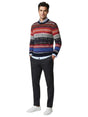 Image for Men's Patterned Knitted Sweater,Multi