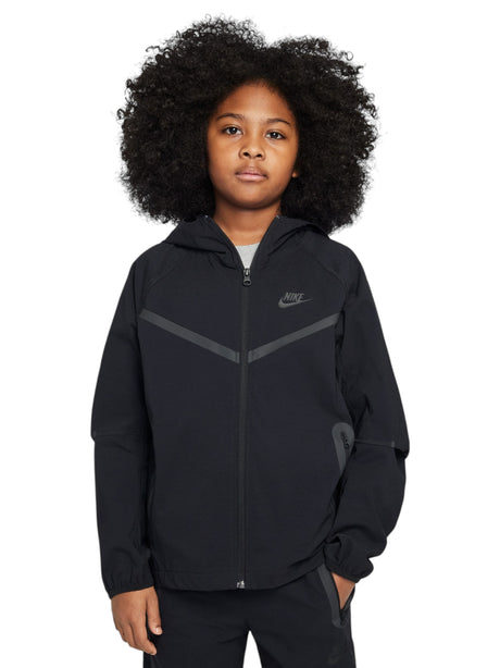 Image for Kids Boys Brand Logo Printed Jacket,Black