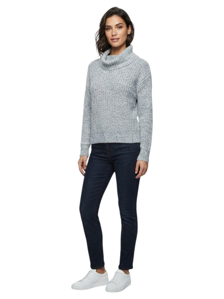Image for Women's Textured Sweater,Blue