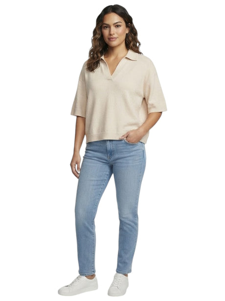Image for Women's Textured Top,Beige