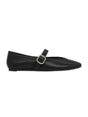 Image for Women's Plain Leather Sandal,Black