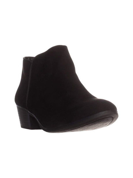 Image for Women's Plain Velvet Ankle Boots,Black