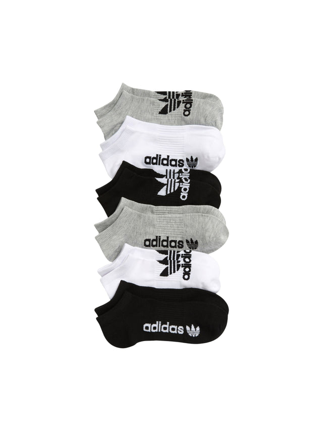 Image for Adidas Men 6 Pcs Brand Logo Printed Invisible Socks Set,Multi