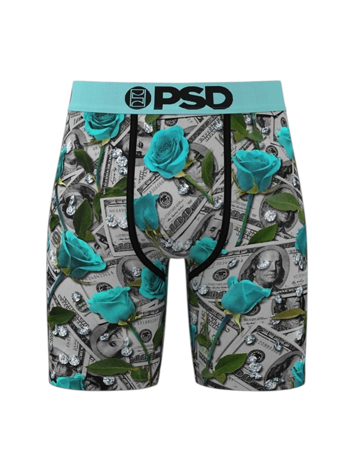 Image for Men's Printed Boxer,Mint Green