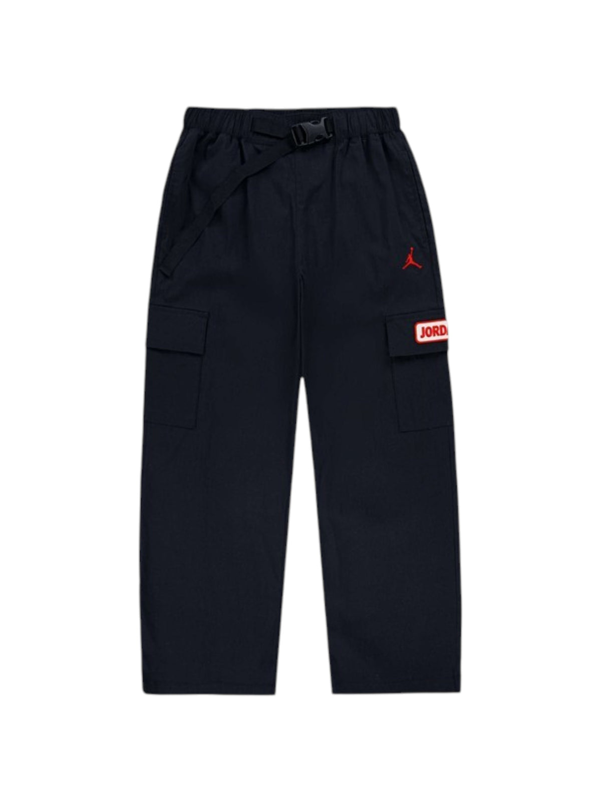 Image for Kids Boys Brand Logo Printed Cargo Pants,Black