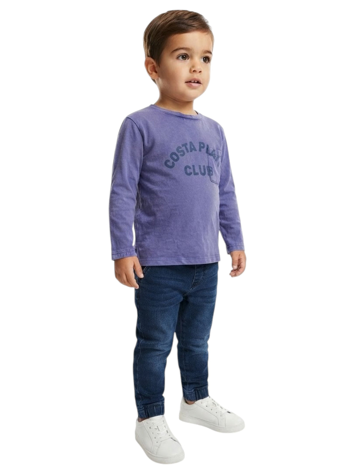 Image for Kids Boys Printed Top,Purple