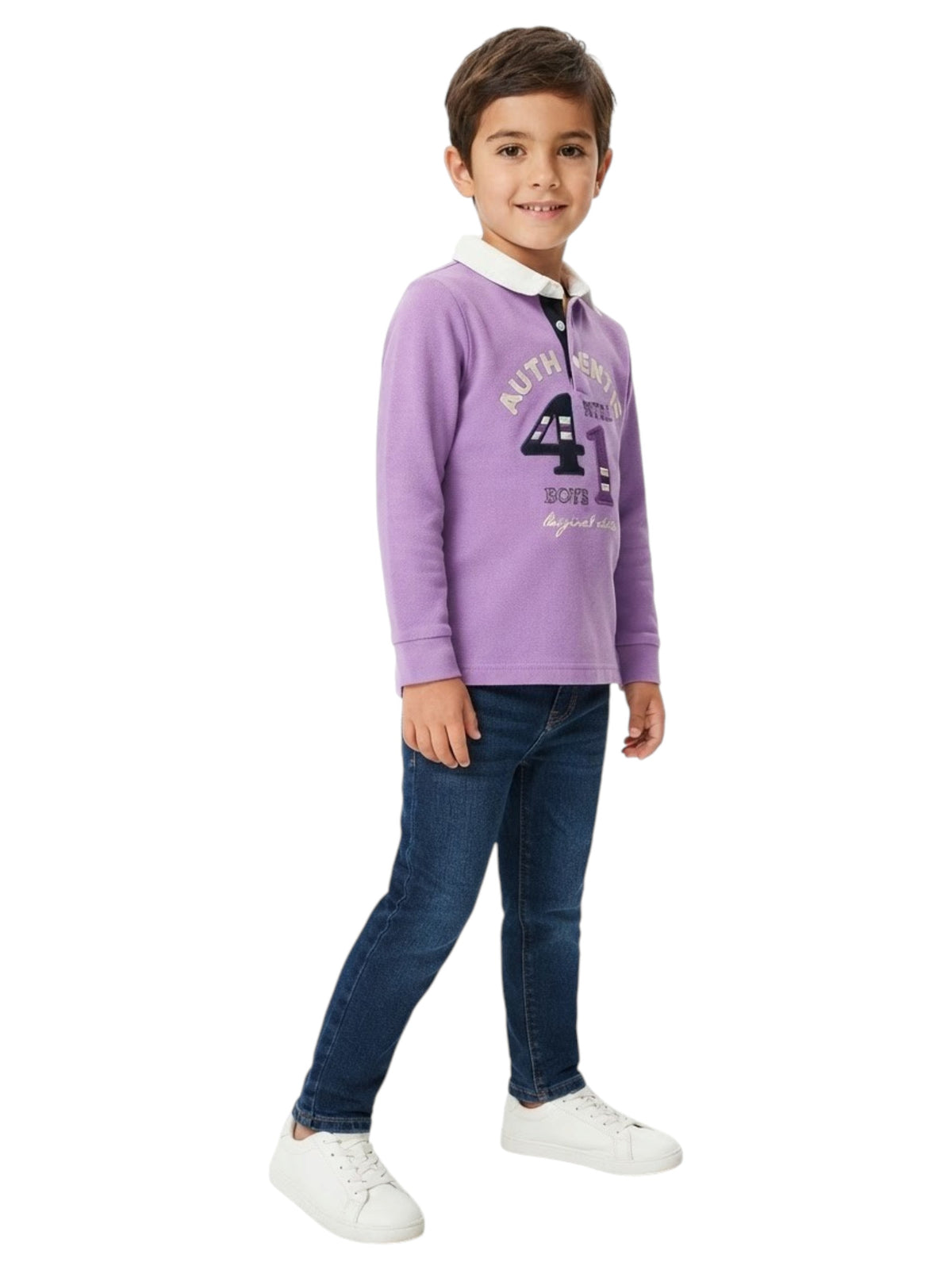 Image for Kids Boys Printed Top,Purple