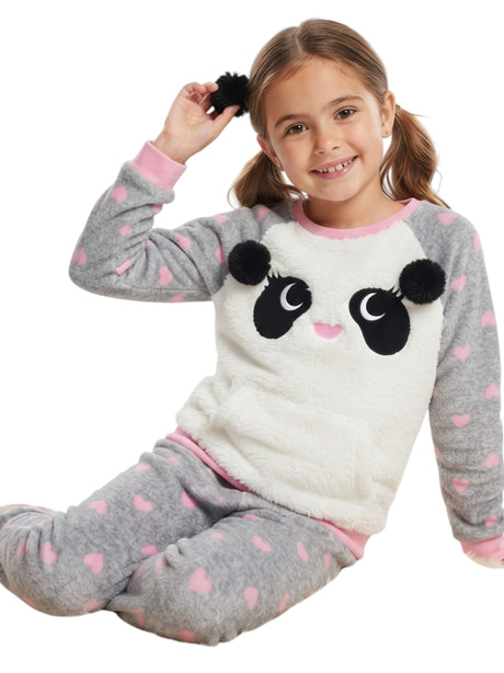 Image for Kids Girls Printed Sleepwear Sweater,Multi