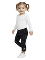 Image for Kids Girls Velvet Brand Logo Printed Legging,Black