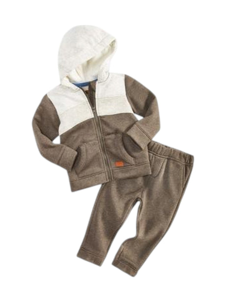 Image for Kids Boys Textured 2 Pcs Set,Grey