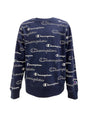 Image for Kids Boys Brand Logo Printed Sweater,Navy