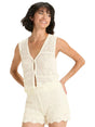 Image for Women's Plain Knit Top,Off-White