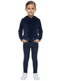 Image for Kids Girls Plain Hoodie,Navy Blue