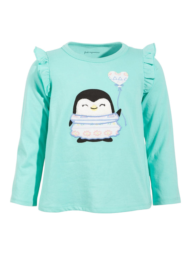 Image for Kids Girls Printed Top,Green