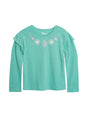 Image for Kids Girls Printed Top,Green