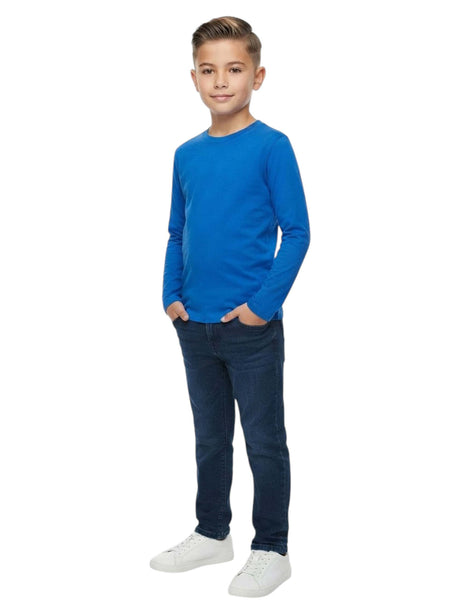 Image for Kids Boys Plain Top,Blue