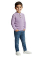 Image for Kids Boys Ribbed Sweater,Light Purple