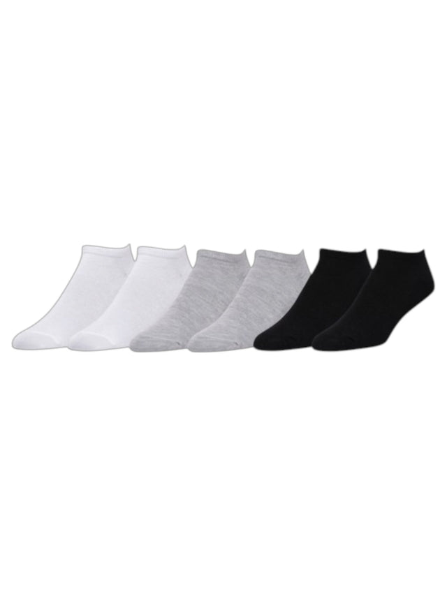 Image for LaDeDa Women's Set 6 Pcs Plain Ankle Socks,Multi