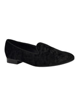 Image for Women's Plain Velvet Ballerina,Black