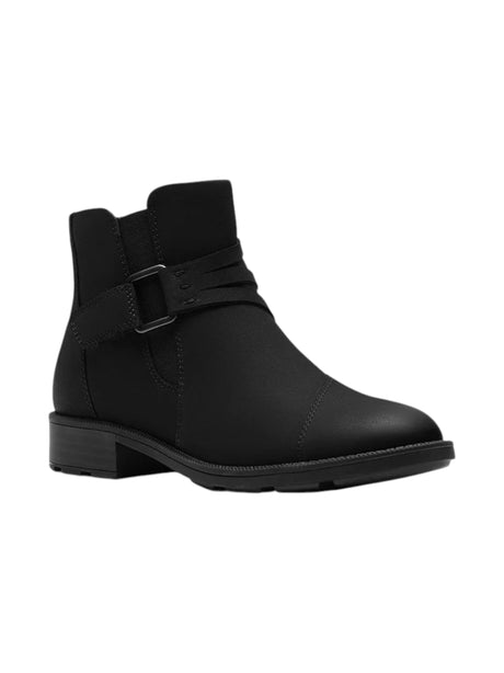 Image for Women's Plain Ankle Boots,Black