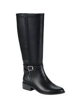 Image for Women's Plain Leather Boots,Black