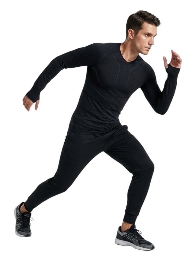Image for Men's Printed Sport Top,Black