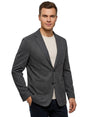 Image for Men's Plaid Blazer,Black