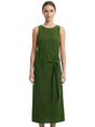 Image for Women's Plain Dress,Olive Green