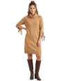 Image for Women's Plain Dress,Light Brown