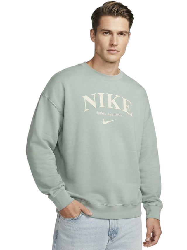 Image for Men's Brand Logo Printed Sweater,Aqua