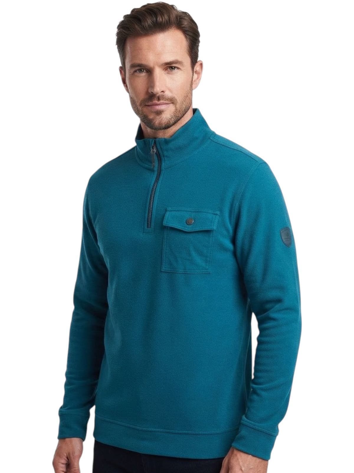Image for Men's Plain Knit Top,Blue