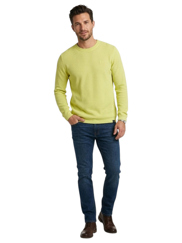 Image for Men's Ribbed Top,Light Green