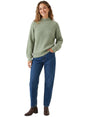Image for Women's Ribbed Sweater,Green