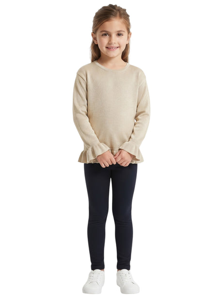 Image for Kids Girl Shimmery Top,Beige