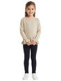 Image for Kids Girl Shimmery Top,Beige