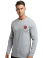 Image for Men's Printed Sleepwear Top,Grey