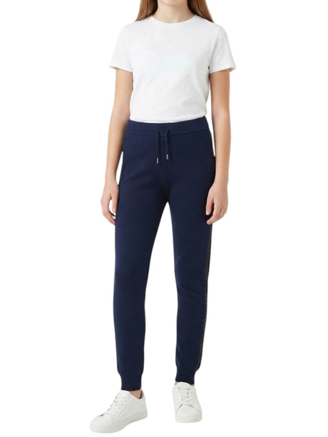Image for Kids Girl Plain Pants,Navy Blue
