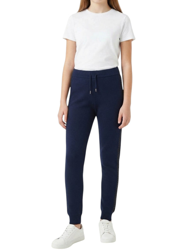 Image for Kids Girl Plain Pants,Navy Blue