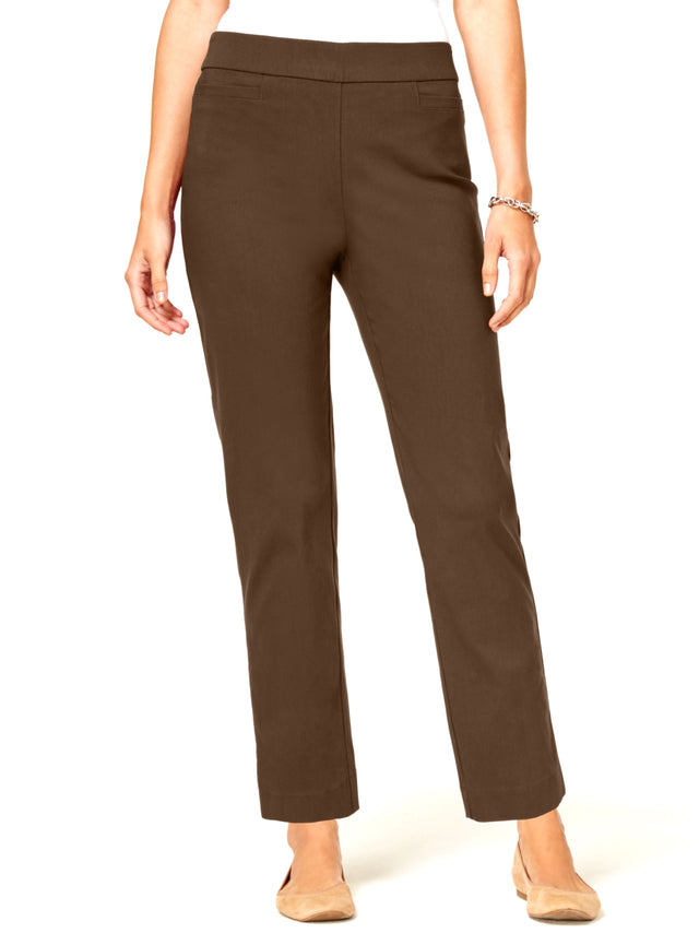 Image for Women's Plain Pants,Brown