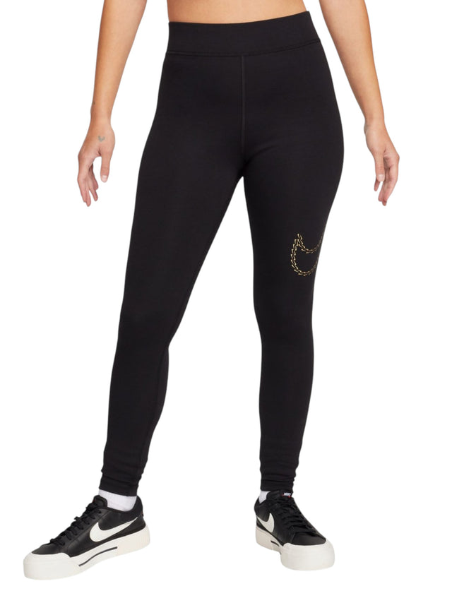 Image for Women's Brand Logo Printed Legging,Black