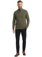 Image for Men's Ribbed Jacket,Olive Green