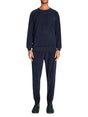 Image for Men's Plain Sleepwear Set,Navy Blue