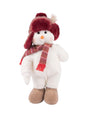 Image for Cozy Winter Snowman Figurine