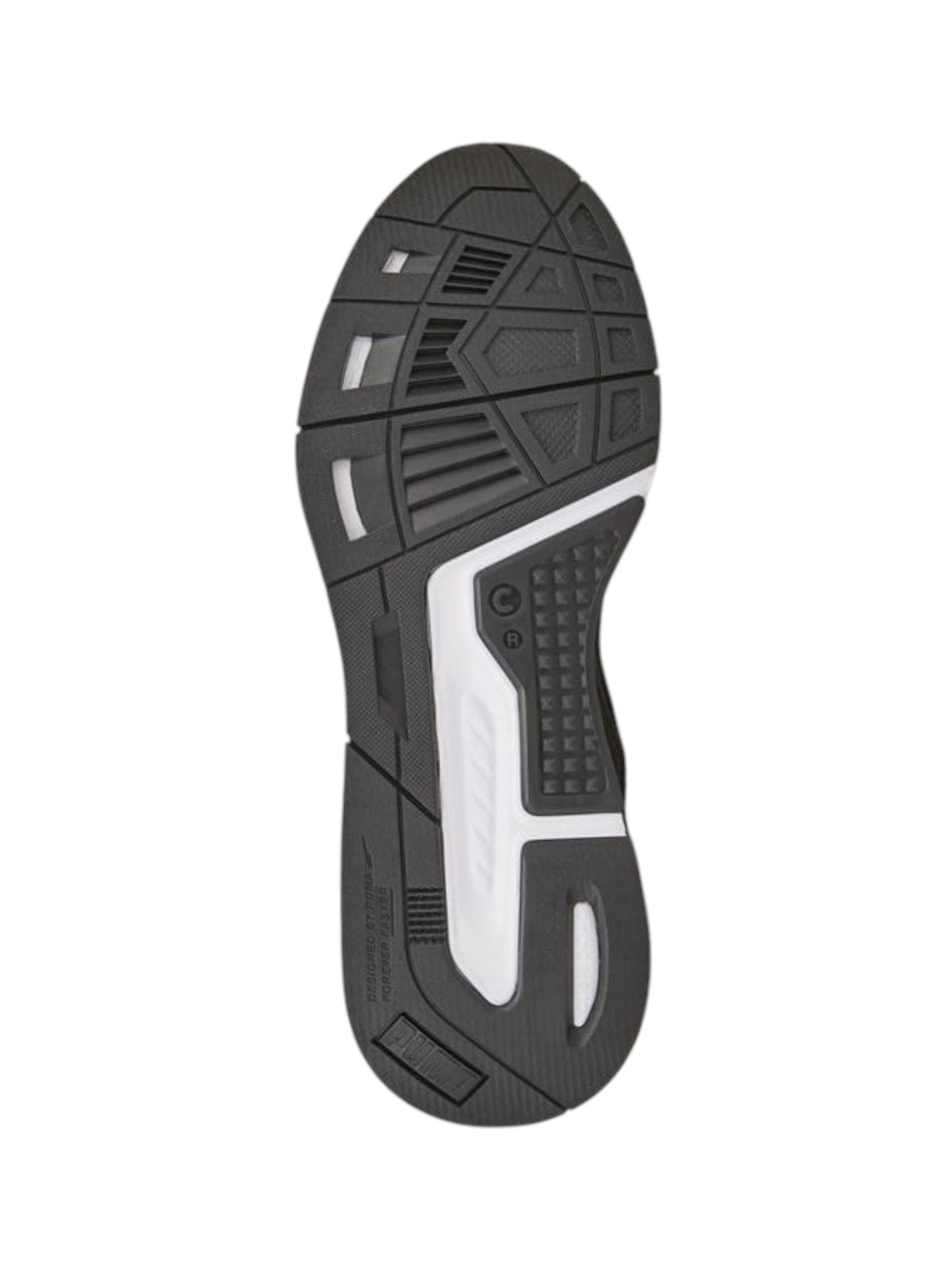 Men's Colorblocked Shoes,Black