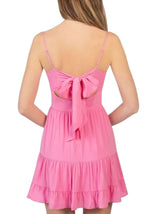 Women's Plain Dress,Pink