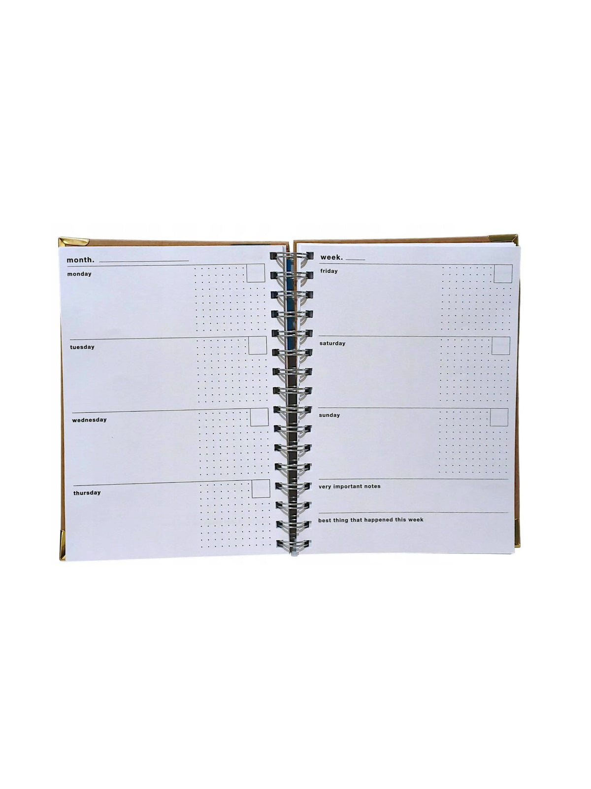 Planner Spiral Block A5