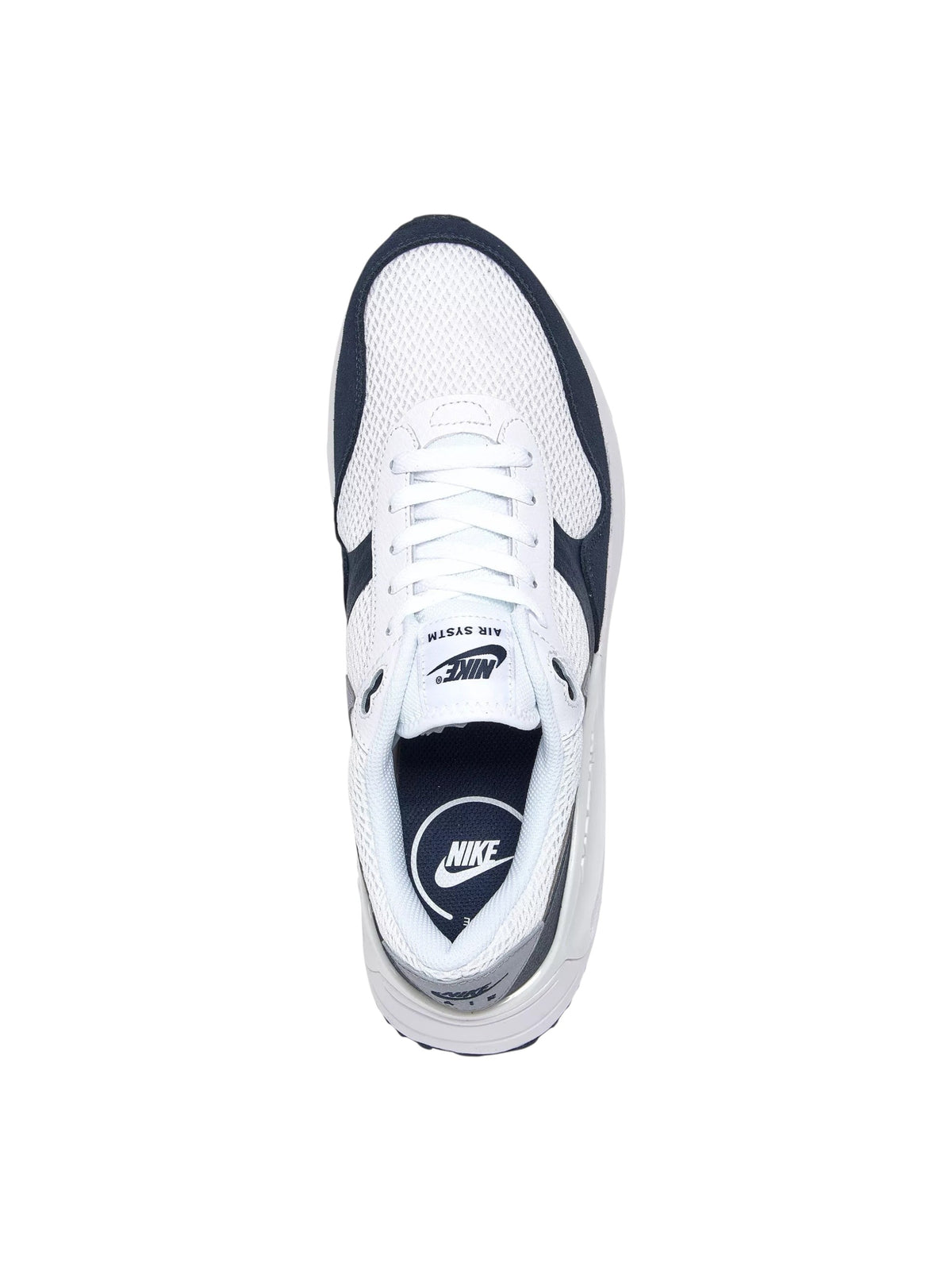 Air Max Systm Men's Colorblocked Textured Shoes,White