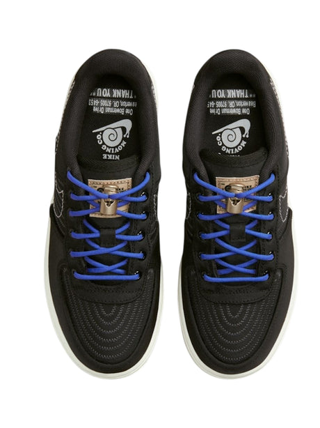 Nike Air Force Women's Textured Shoes,Black