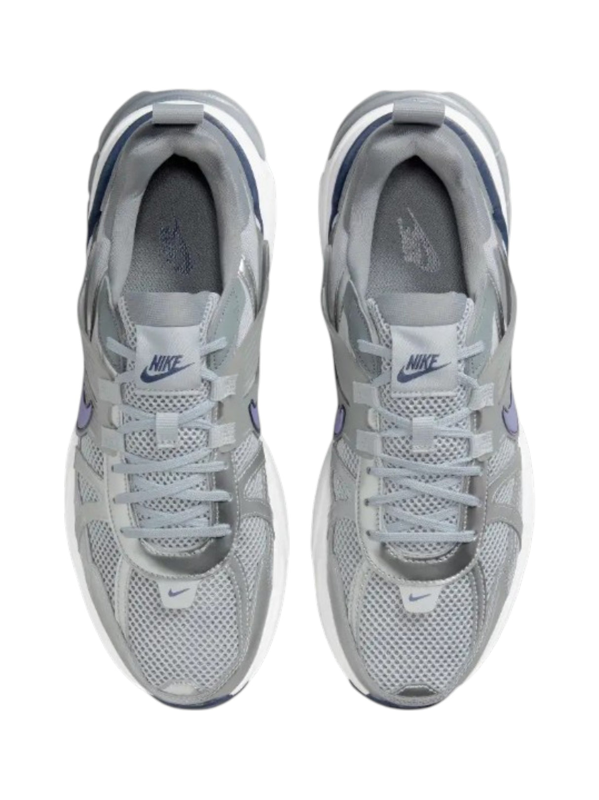 V2k Run Wolf  Men's Textured Shoes,Silver