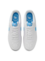 Court Vision Men's Logo Patched Shoes,White